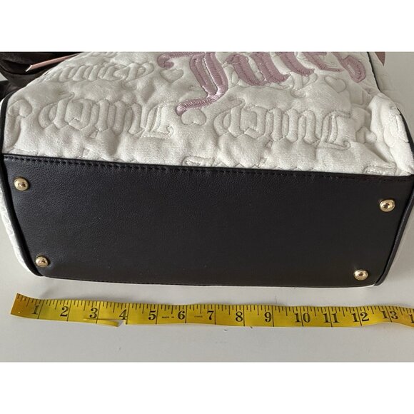 Juicy Couture Angel Chocolate & Cream Vintage Dreams Daydreamer Tote Bag NEW - Picture 16 of 16